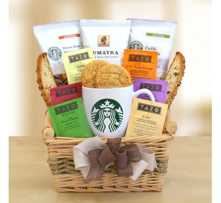 starbucks gift hampers